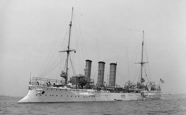 Немецкий бронепалубный крейсер «Лейпциг»
